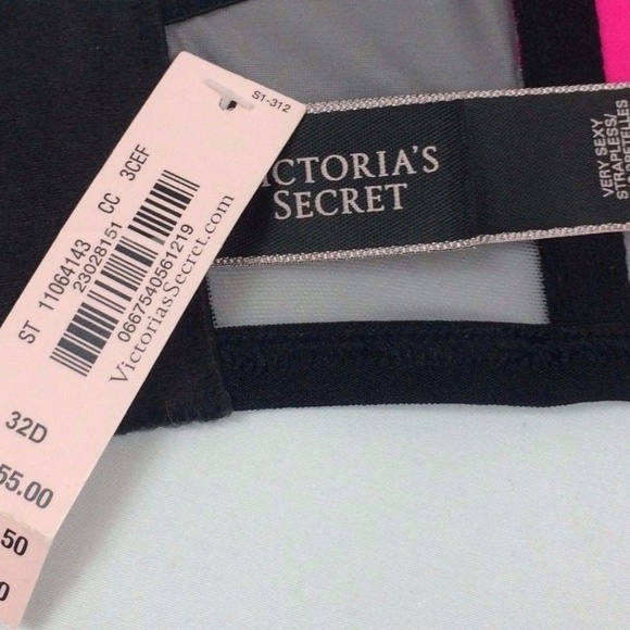 SOLD - Victoria's Secret Very Sexy Strapless Bra - Picture 4 of 4